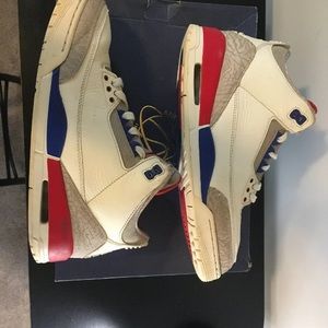 Used Jordan 3 Retro International Flight M Sz 10.5